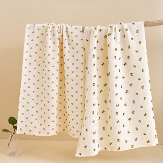 100*100cm Bedding Blanket for Toddlers 0-2Year Gauze Cotton Upgraded Muslin Swaddle Blanket Cotton