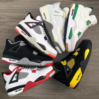 Easyrun Air Jordan 4 Lowcut รองเท้าบาสเก็ตบอล แฟชั่น สําหรับผู้ชาย