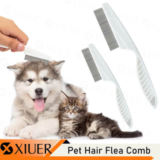 Multifunctional Pet Hair Comb Stainless Steel Needle Fur Pet Flea Comb Pet Grooming Comb for Dog Cat
