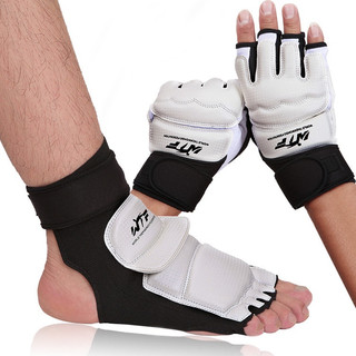 Big Sale Taekwondo Gloves Foot Protector MMA WTF Adult Child Hand Foot Protector Half Finger Boxing