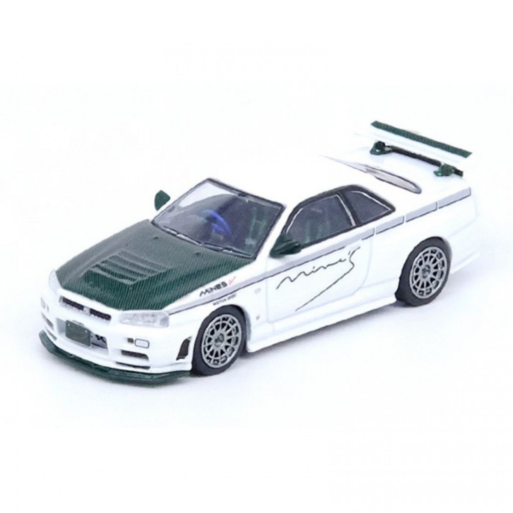 Inno64 IN64-R34RT-MINESGC 1/64 NISSAN SKYLINE GT-R R34 NISMO R-TUNE MINES DIECAST SCALE รถโมเดล