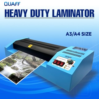 QUAFF A4/A3 Size Laminator Hot & Cold Option For Laminating Film Heavy Duty
