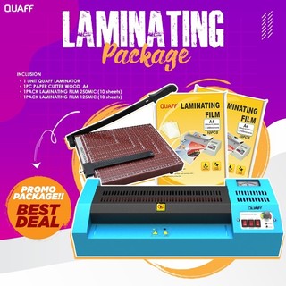 (PROMO) QUAFF Laminator Laminating Machine Hot & Cold Reverse A3 Size