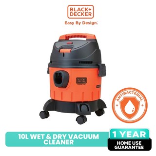 BLACK+DECKER™ Wet & Dry Vacuum Cleaner 10L (BDWD10-B1) [1 Year Warranty]