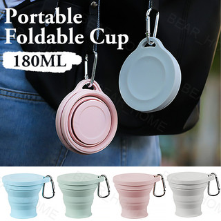 Portable Collapsible Retractable Cup Travel Camping Silicone Cup Collapsible Cup /Portable Cup