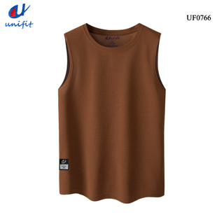UNIFIT Waffle Sando Tank Top Clothes Menswear Comfortable Workout  Clothes UF0766