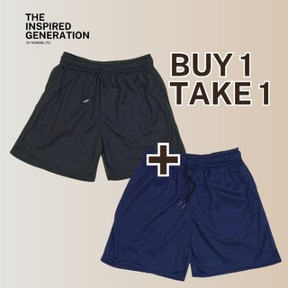 BUY 1 GET 1 | Waffle Knitted Shorts Small to 2XL Freesize Casual Apparel Clothes Menswear