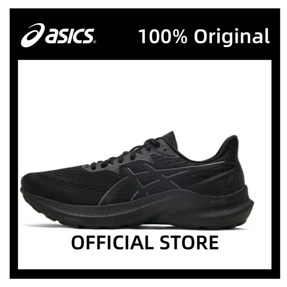 【100% Authentic】 GT-2000 12 Black Canvas Sneakers Unisex 1011B691-001