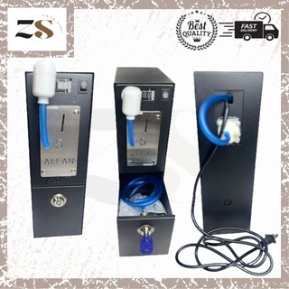 Car wash Metal Box timer Soap Or Water FOR ALL LIQUID 5 Peso Coins Slot Old and New(ADJUSTABLE TIME)