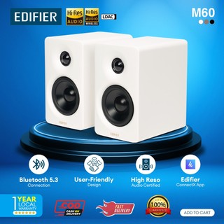 EDIFIER M60 Bluetooth Bookshelf /Compact desktop speaker,quality sound