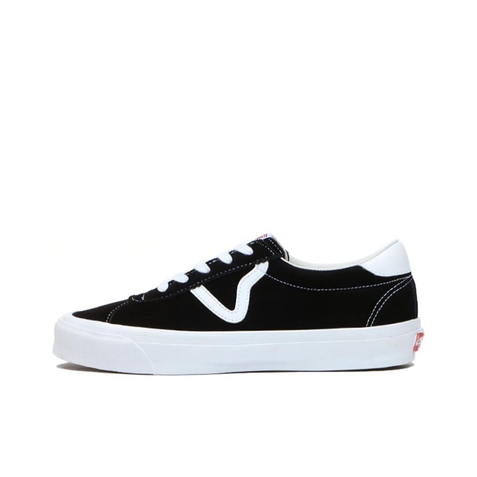 【100%Original】Vans Sports Black White Sneakers Low Top Unisex VN0A4U12AD3