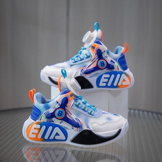 Fashion Boys and Girls Breathable Rubber Travel Sneakers for Children With Box(Size 27-40)
