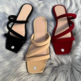 BIG size /PLUS size Trendy Flat Sandals for women by perfect lace Marikina flat sandals