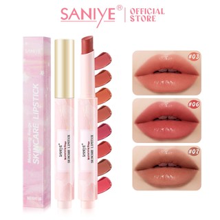 SANIYE 8 Colors Lipstick Moisturizing Portable Press Type lipstick K1180