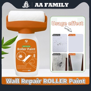 Wall Repair Roller Paint White Water Based Latex Paint Color Roller Large Roller Brush Repair Paint