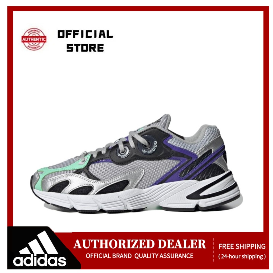 【AUTHENTIC】adidas Originals Astir Grey Purple Sneakers Low Top Unisex GY1121