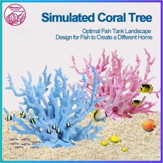 Big Aquarium Coral Artificial Dector Fish Tank Non-toxic Landscape Underwater Decor