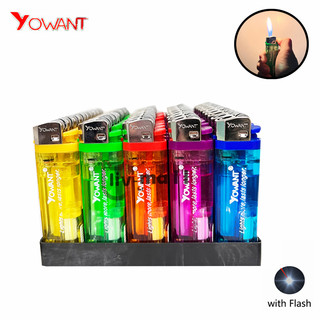YOWANT Lighter / LCC Lighter with Flashlight (50pcs/1box) #828