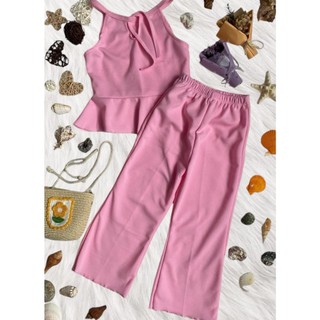 Creepe Sleeveless Terno Pants for Kids, Size 4-6 Years Old, PETITE Fit 50006
