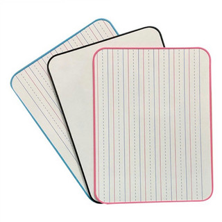 Double sided whiteboard portable for children's teaching four lines three sections, for English