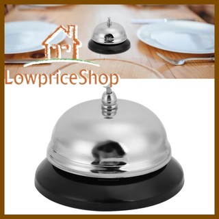 JERRY888 Generic Call Bell Stainless Steel Metal Service Bell Call Desk Kitchen Hotel