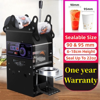 Heavy Duty  Milk Tea Shop Manual Cup Sealer Cup Sealing Machine (Built-In 95mm Ring)