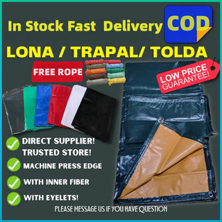 Trapal Waterproof Makapal Tarapal Mayama Tolda Lona Tarpaulin Luna Trapal Original 4x6 4x8 6x6 6x8