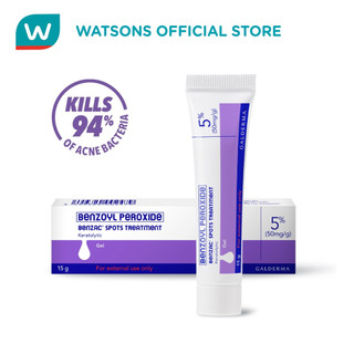 BENZAC Benzoyl Peroxide Spots Treatment Gel 5% 15gm Anti-Acne Pimple Gel Cream