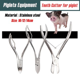 Pig tooth nipper Stainless steel Teeth cutter Piglet tooth forceps Multi-functional Piglet pliers