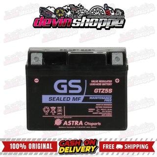 [ ORIGINAL ] GS Battery GTZ5S - 4L FOR XRM / Wave / Mio i 125 / Shogun / Fury / Smash / Beat