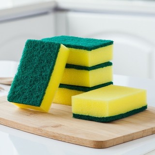 Sponge Dishwashing Sponge Block Magic Sponge waist type Dish Washing Soap Sponge brush