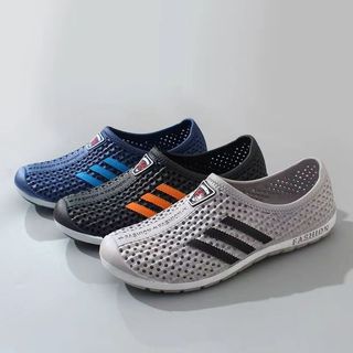 waterproof shoes for rainy season men fashion soft beach non slip motorcycle slip on rubber shoes