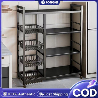 Kitchen organizer storage rack Multifunctional kitchen rack organizer shelf Microwave oven rack