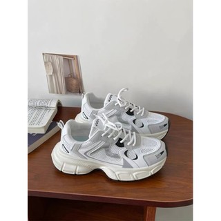 New Korean casual sports shoes running flat women sneakers sapatos rubber low cut white shoes