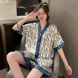 New Sleepwear Korean Japanese Kimono Style Silk Terno Set Nightwear Unisex Pajama #RSK