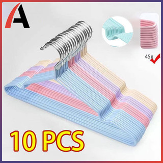 20pcs 10pcs Lot hanger Stainless Steel Drying Hanger Strong Cloth Hangers Clothes Hanger Coat Hanger