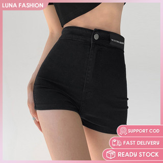 919 Jeasn Korean fashion denim shorts High waist slim shorts Casual jeans High waist jeans