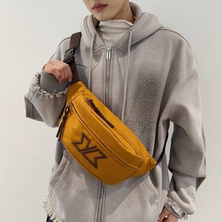Japanese High-capacity Chest Bag Nylon Waist Students Bag For Women Man Leisure Belt Bags