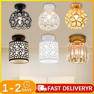 Ceiling light Nordic Modern Minimalist Flower Lamp Shade Cover for Aisle Bedroom Balcony Decoration
