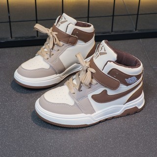 Maxi Fashion shoes for kids high top sneakers for kids girl rubber casual shoes for kids unisex26-37