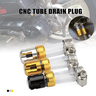 Motorcycle Air Filter Drain Tube Universal Alloy Head From Thailand