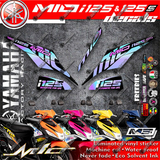 YAMAHA Mio i 125 & 125s stock decals / sticker for Yamaha M3 / Motorcycle parts and accessories