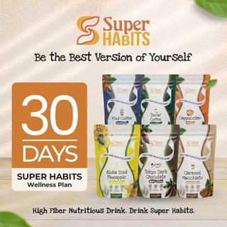 30-Day Super Habits Drink Wellness Plan (3 Pouches)