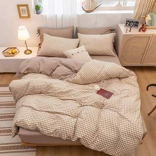 Janie//full garterize design singel/twin/double/queen/king size beddings 4in1 bedsheet high quality