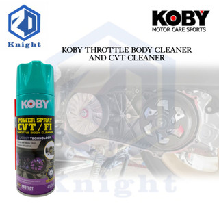 Knight Motorcycle Accessories Original Koby Power Spray Cvt Fi Throtte Body Cleaner 450ml/600ml