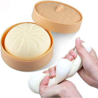 Stress Reliever kids toy Squishy Bun  Siopao Toys Simulation Buns Toys Squeeze Ball