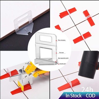 100Pcs Tile levellers Mini Level Wedges Alignment Tile Spacers for Wall Floor Tiles Construction Too