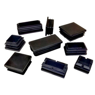 Plastic Footing Square Rectangular Tube Plastic Footing (For Stainless Tube, Not For G.I Pipe)