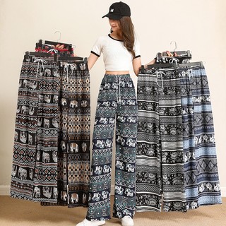 Elephant Pants Cotton Spandex Fabric Light and Comfortable To Wear