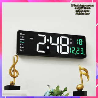 15-inch Large screen display clock Nordic digital clock simple living room wall clock LED wall clock